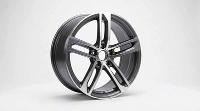 BBS red auto part
