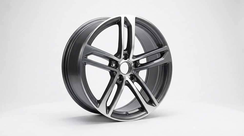 BBS FI-R 21x10 / 5x112 / ET22 / 82mm PFS Required - Satin Dark Silver Wheel