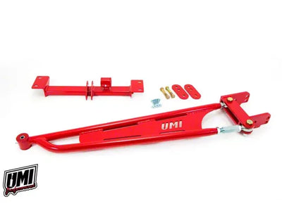UMI Performance 93-02 GM F-Body Tunnel Mount Trq. Arm Stock Ext. No Loop- CrMo - Red