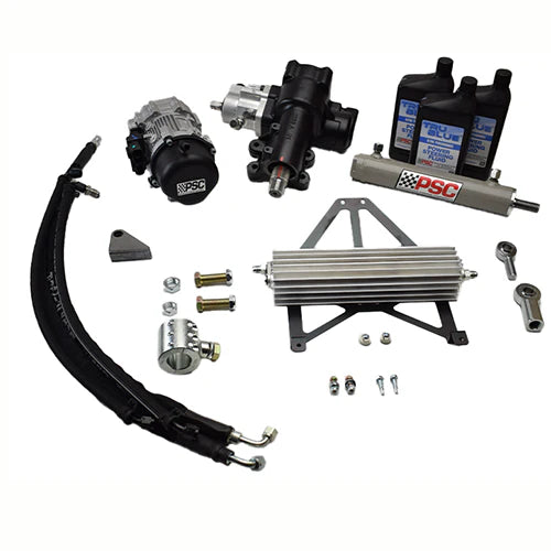 Cylinder Assist Steering Kit weld-on 8.0 afm axle 1.375 tie rod Gladiator JT/Wrangler EHPS