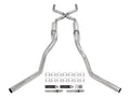 Crossmember Back W H-Pipe Exhaust System 63-66 GM Truck Split Side Dual Exit 2.5 Inch Intermediate And Tailpipe Hardware Incl Race Pro Muffler Incl And Tip Not Incl Stainless Steel Pypes Exhaust