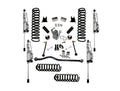 4 inch Lift Kit - 2007-2018 Jeep Wrangler JK 2 Door - with FOX 2.0 RESI Shocks