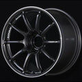 Advan RZIII 18x8.5 / +45 Offset / 5x112 BC / 66.5mm Bore / Hyper Platinum Black & Diamond Cut