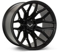 Vossen VFX-03 24x12 - 8x165.1 - ET44 - Ultra Deep - 125.1 - Satin Black Wheel