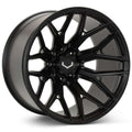 Vossen VFX-03 24x14 - 8x180 - ET75 - Mega Deep - 124.3 - Brushed Gloss Clear Wheel