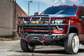 24C SILVERADO 2500/3500 STEALTH FRONT WINCH COMPATIBLE BUMPER TITAN II GUARD TEXTURE BLACK