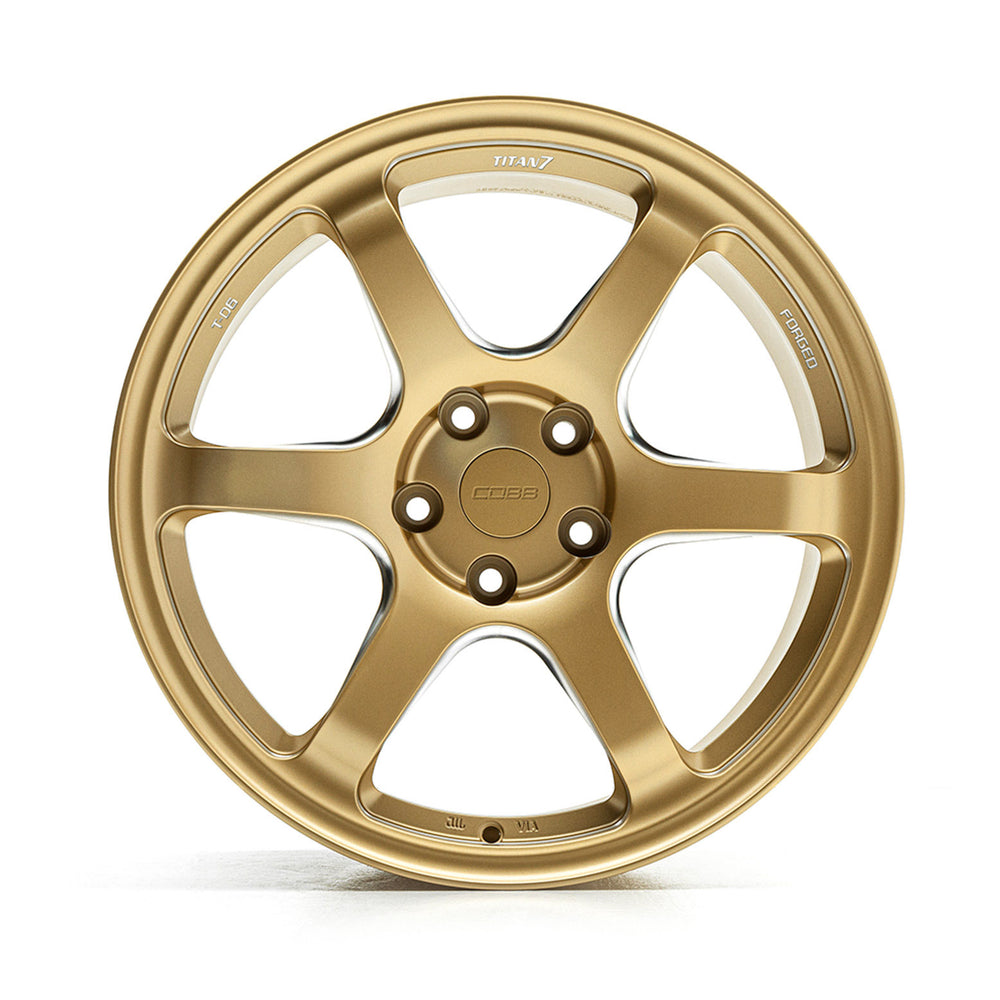 Cobb Tuning Titan7 T-D6 COBB Edition 18 x 9.5 Cyber Gold Wheels