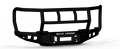Road Armor 23-24 Ford F-450 Stealth Front Winch Bumper Titan II Guard - Texture Black