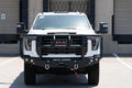 24C SIERRA 2500/3500 HD STEALTH FRONT WINCH COMPATIBLE BUMPER TITAN II GUARD TEXTURE BLACK