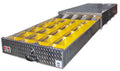 40IN X 9.5IN X 60IN X .100 THICK DIAMOND BED SAFE ROLLER DRAWER BOX