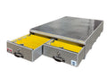 40IN X 9.5IN X 60IN X .100 THICK DIAMOND BED SAFE ROLLER DRAWER BOX