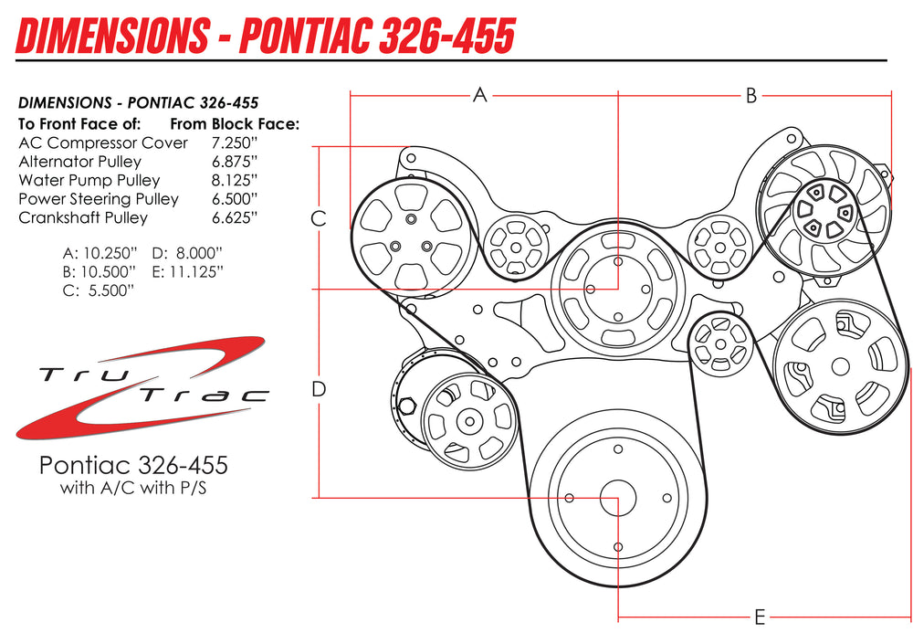 SERP SYS SB/BB PONTIAC NO P/S NO A/