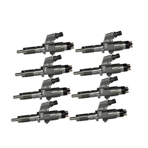 Exergy 01-04 Chevrolet Duramax 6.6L LB7 Reman SAC 100% Over Injector - Set of 8