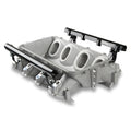 BASE MANIFOLD & RAILS, LS3 LO RAM, SATIN