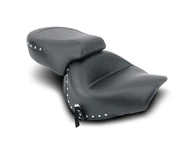 Mustang 98-03 Honda VT750 Ace Wide Touring 2PC Seat - Black