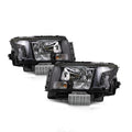 TYC headlights installed view