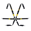 OMP Safety Harness One 2In Endurance Black Pull Down