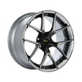 BBS RI-S 20x10 5x112 ET38 Diamond Black Center / Diamond Cut Lip Wheel -82mm PFS/Clip Required