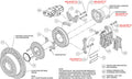 Wilwood EPB Rear Kit FDP-LP Big Ford 2.36 OffSet