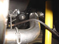 Crossmember Back w X-Pipe Exhaust System 55-57 Chevy Wagon Split Rear Dual Exit 2.5 in Intermediate X-Pipe And Tail Pipe Violator Mufflers Hardware Incl Tip Not Incl Pypes Exhaust