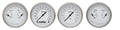 CLASSIC WHITE 3IN SPEEDO/TACH/2 DUAL-GM
