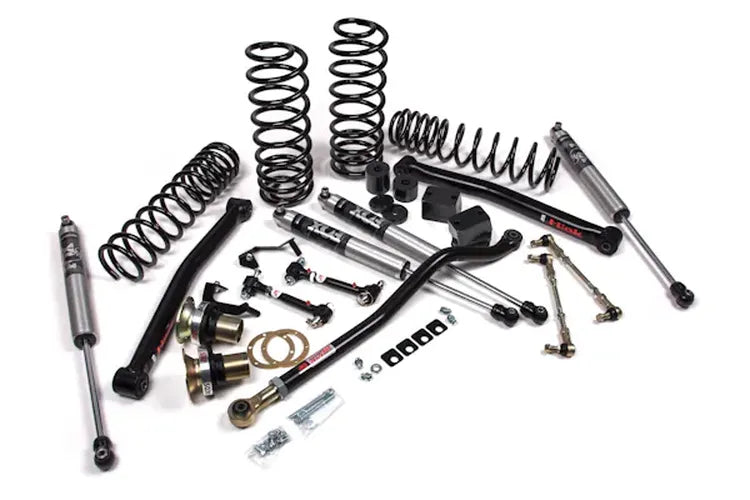 JKS Jeep JL J-Lander 3.5in 4Dr w/Fox 2.0 Performance Shocks HD Rate Coils