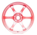 Gram Lights 57CR 18x9.5 +38 5x114.3 Sakura Pink Wheel (w/ Center Cap & No. 21 BK Air Valve)