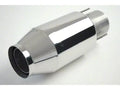Gibson Marine Bullet Muffler (Pair) Transom Mount - 4in Inlet/11in Length - Stainless