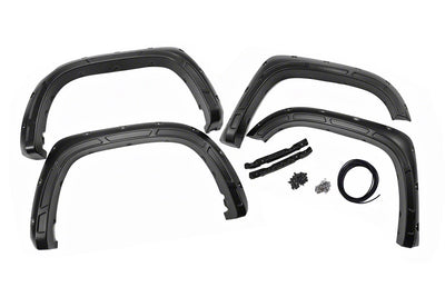 Rough Country blue fender flares
