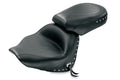 Mustang 04-09 Honda VTX1300C Wide Touring 2PC Seat - Black