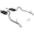 Force Ii Cat-Back Exhaust System 1987-1993 Ford Mustang Gt With 5.0L Engine Moderate Sound Flowmaster