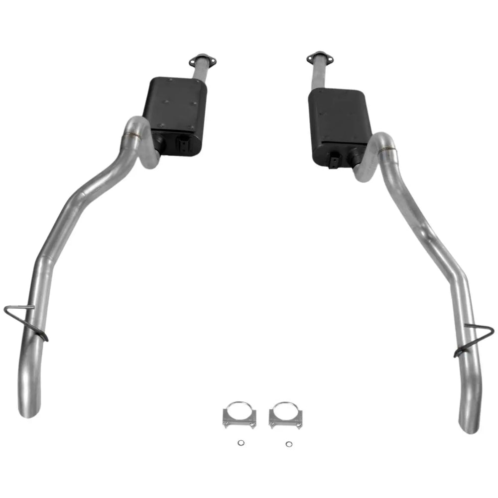 Force Ii Cat-Back Exhaust System 1987-1993 Ford Mustang Gt With 5.0L Engine Moderate Sound Flowmaster