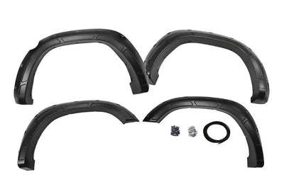 Rough Country silver fender flares