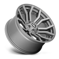 D713 22X10 8X6.5 BRSH-GNMTL-TTC -18MM