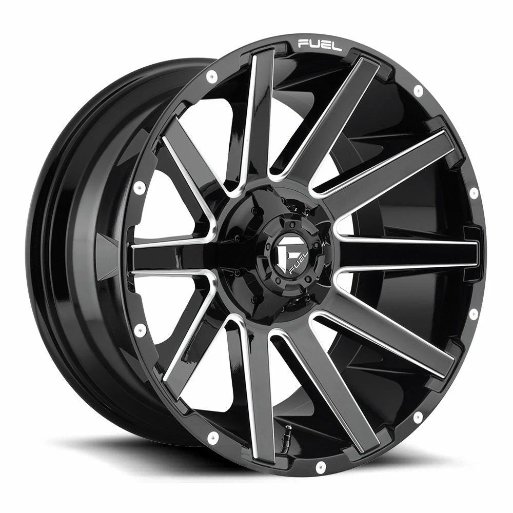 D615 22X12 8X170 GL-BLK-MIL -44MM