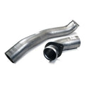 ~(15 lbs. 32X12X12)~ 08-10 Ford 6.4L Single Turbo Kit (Divided Cast Elbow) (Downpipe/Ball Flange Assembly Only)