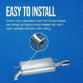 MUFFLER ASSEMBLY - QUIET-FLOW - IMP