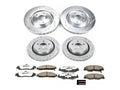 Power Stop 06-09 Cadillac XLR Front & Rear Z26 Street Warrior Brake Kit