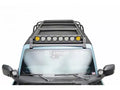 2323 BRONCO 4IN LED WHITE/AMBER POD LIGHT LIGHT SET CAST ALUMINUM BLACK