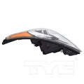 TYC headlights close-up