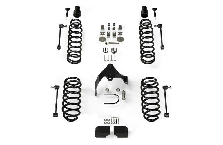 ~(69 lbs. 24X14X12)~ JK 2-door Outback 3IN Spring Box (Part can only be used with the compatible master kit components)