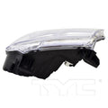 TYC headlights close-up