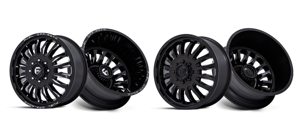 D868 20X8.25 8X210 G-BLK-MILL 104MM