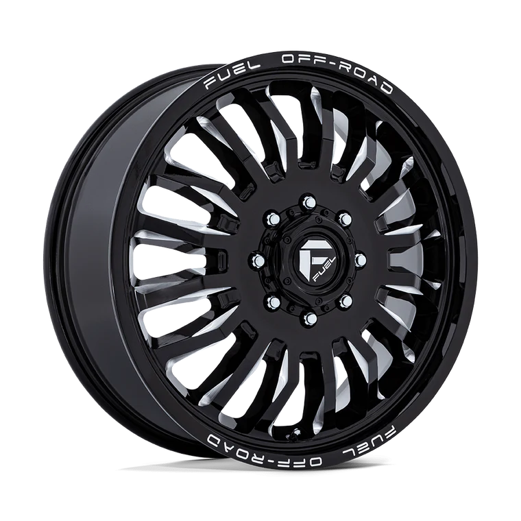 D868 20X8.25 8X210 G-BLK-MILL -227MM