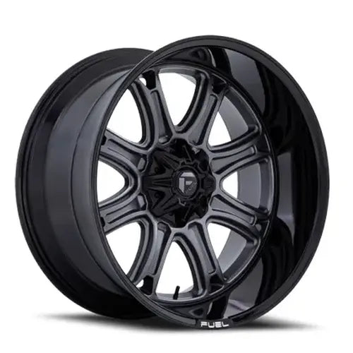 D853 22X10 5X5.5/150 M-GNMTL BLK-LP 10MM