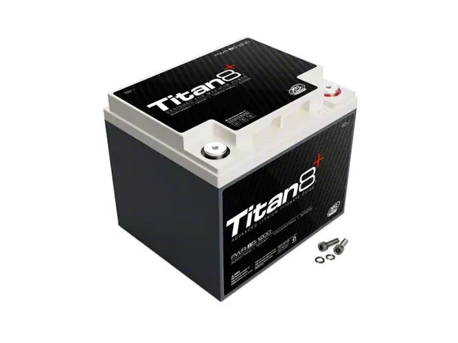 12V LITHIUM TITAN 8 - M6 TERMINAL B