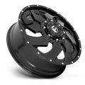 ~(50 lbs. 23X23X11)~ CLEAVER 20x8.25 8x200.00 GLOSS BLACK MILLED (105 mm)