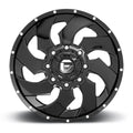 ~(50 lbs. 23X23X11)~ CLEAVER 20x8.25 8x200.00 GLOSS BLACK MILLED (105 mm)
