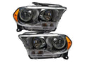 Oracle 11-13 Dodge Durango SMD HL Halogen - Chrome - Red