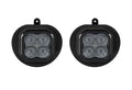 SS3 SAE/DOT Type DR Fog Light Kit Yellow (3000K) Max (38.5 watts) Yellow SAE Fog Diode Dynamics